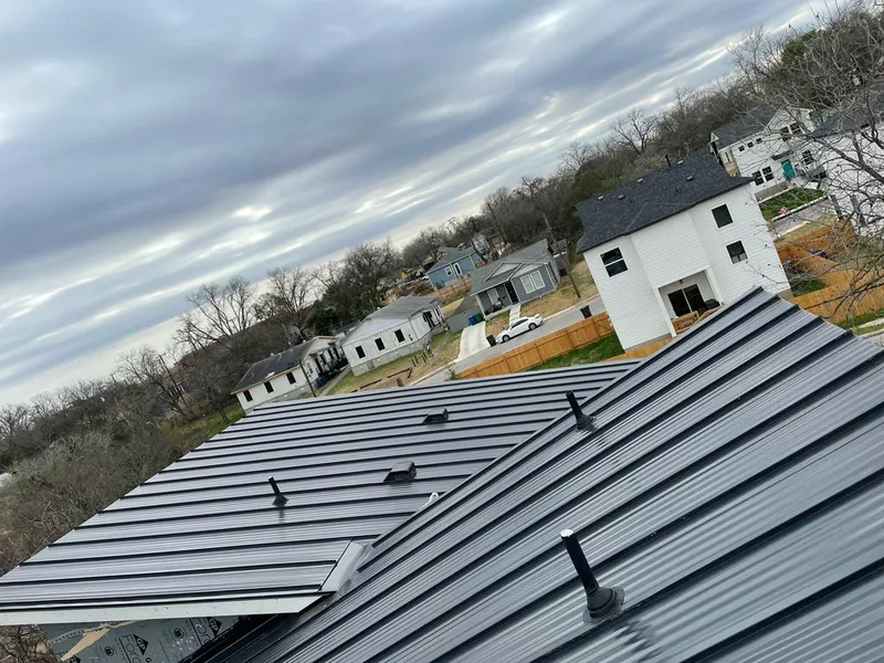 Standing seam metal roof panels with vents for Skylight Repair in Lincolnton